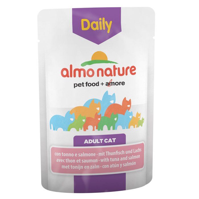 Nourriture humide - Almo Nature - Daily Menu - Pâtée - Sans gluten - Moins de 1 kg